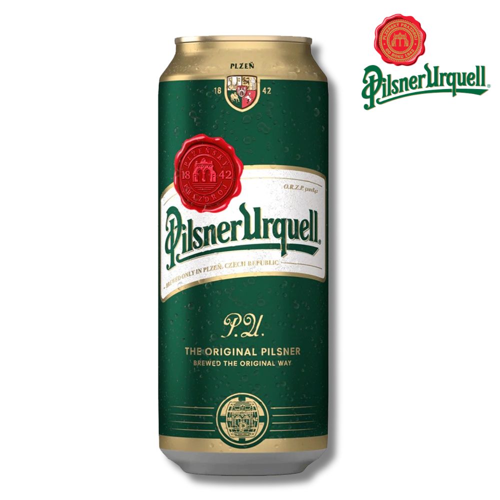 Bia lon Pilsner Urquell 500ml (Cộng Hòa Czech) (Thùng 24 Lon)